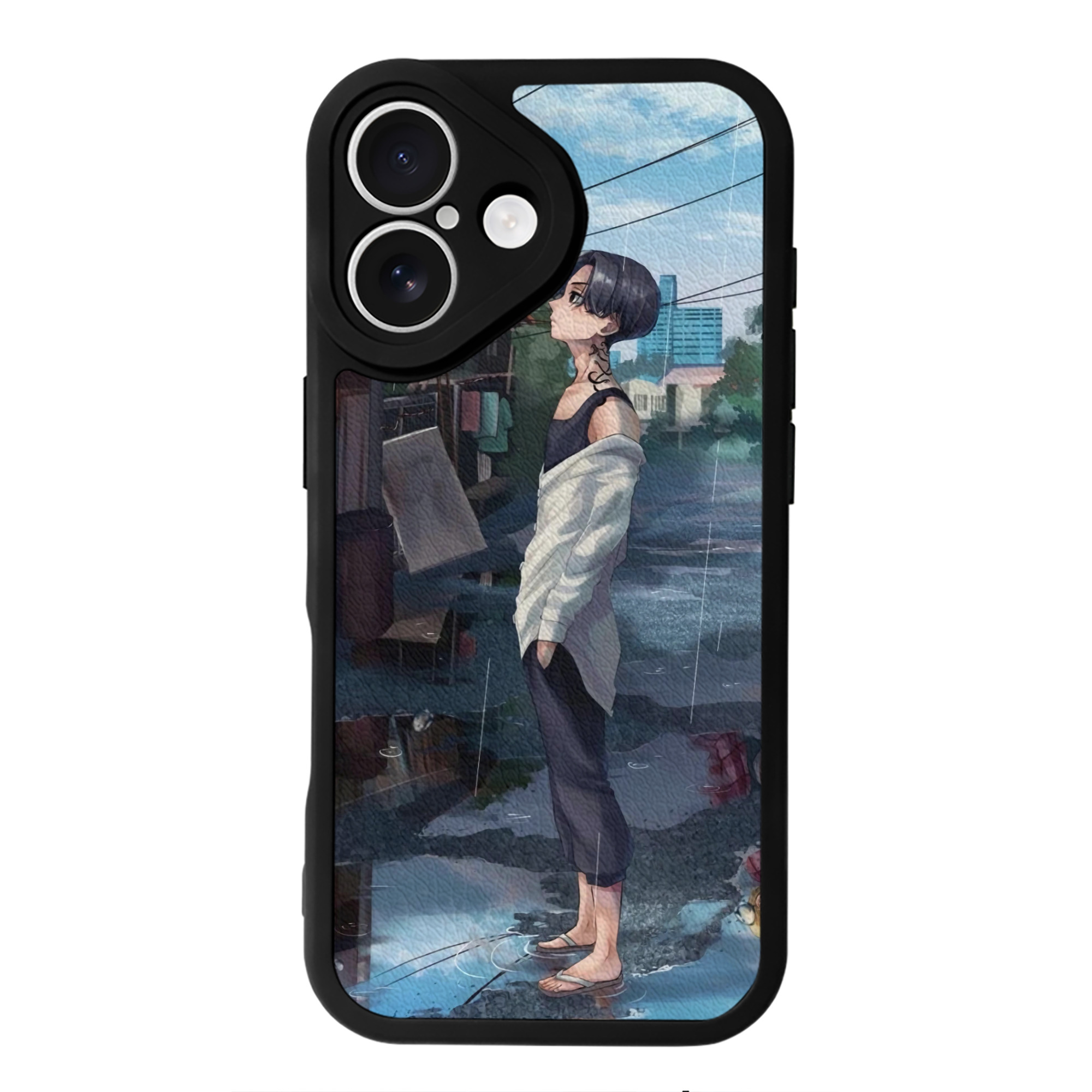 （画像用） 東京リベンジャーズ Tokyo Revengers 【iPhone 16シリーズ対応】シリコンスマホケース（レザー調） 材質：シリコン